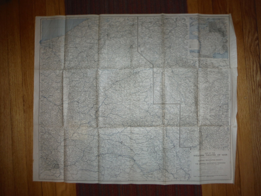 Image 0 of MAP OF THE WESTERN THEATRE OF WAR Prepared in the Map Department of the National