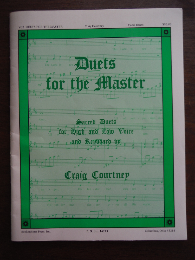 Image 0 of Duets for the Master: Sacred Duets for High and Low Voice and Keyboard
