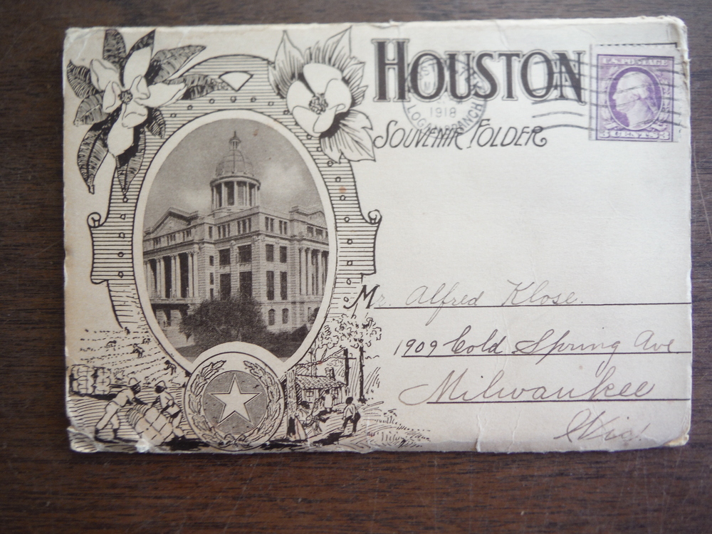 Image 0 of Houston Souvenir Folder (1910)