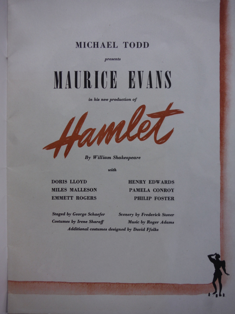 Image 1 of Michael Todd presents Maurice Evans in his new production of Hamlet by William S