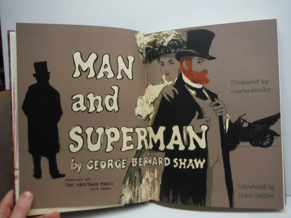 Image 1 of Man and superman / by George Bernard Shaw ; illustrated by Charles Mozley ; intr