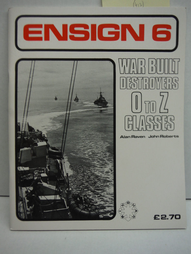 Image 0 of War Built Destroyers: O-Z Classes (Ensign, No. 6)