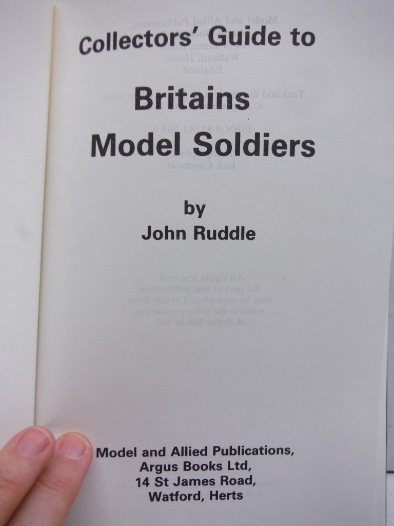 Image 1 of Collector's Guide to Britain's Model Soldiers
