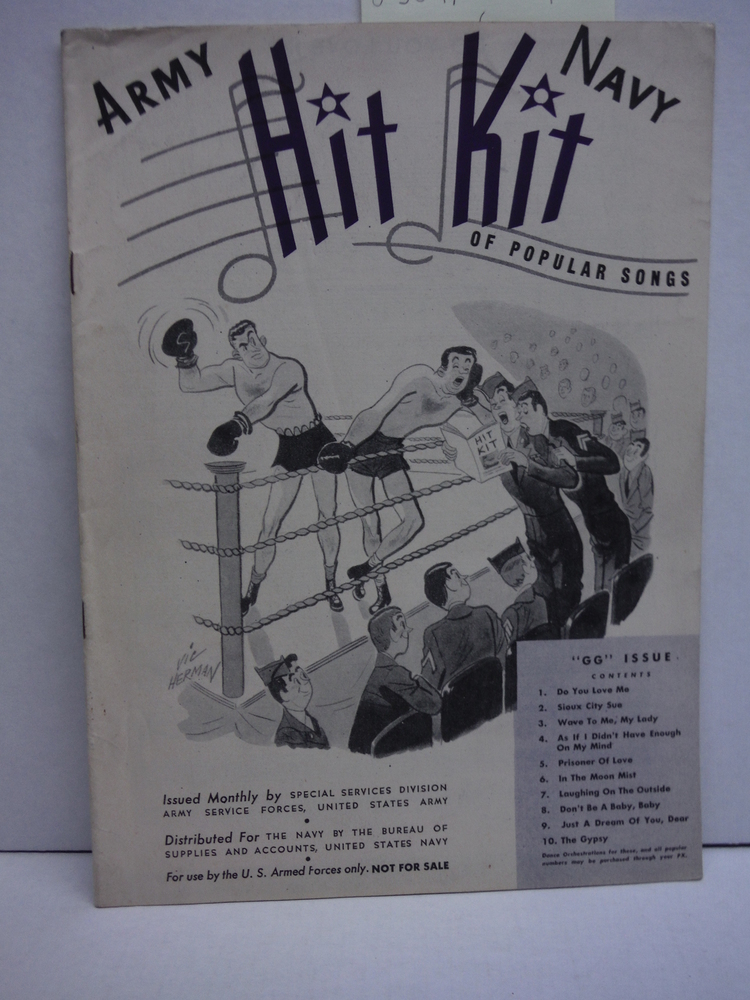 Image 0 of Army Navy Hit Kit of Popular Songs, 'GG' Issue.