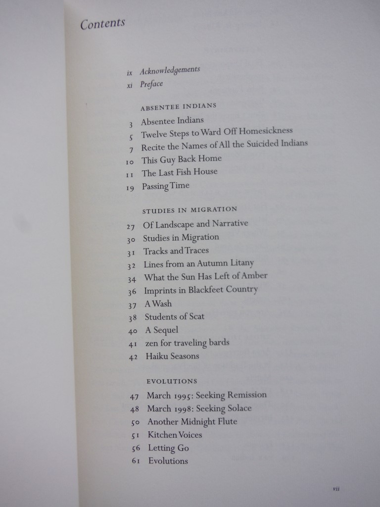 Image 2 of Absentee Indians and Other Poems (American Indian Studies)