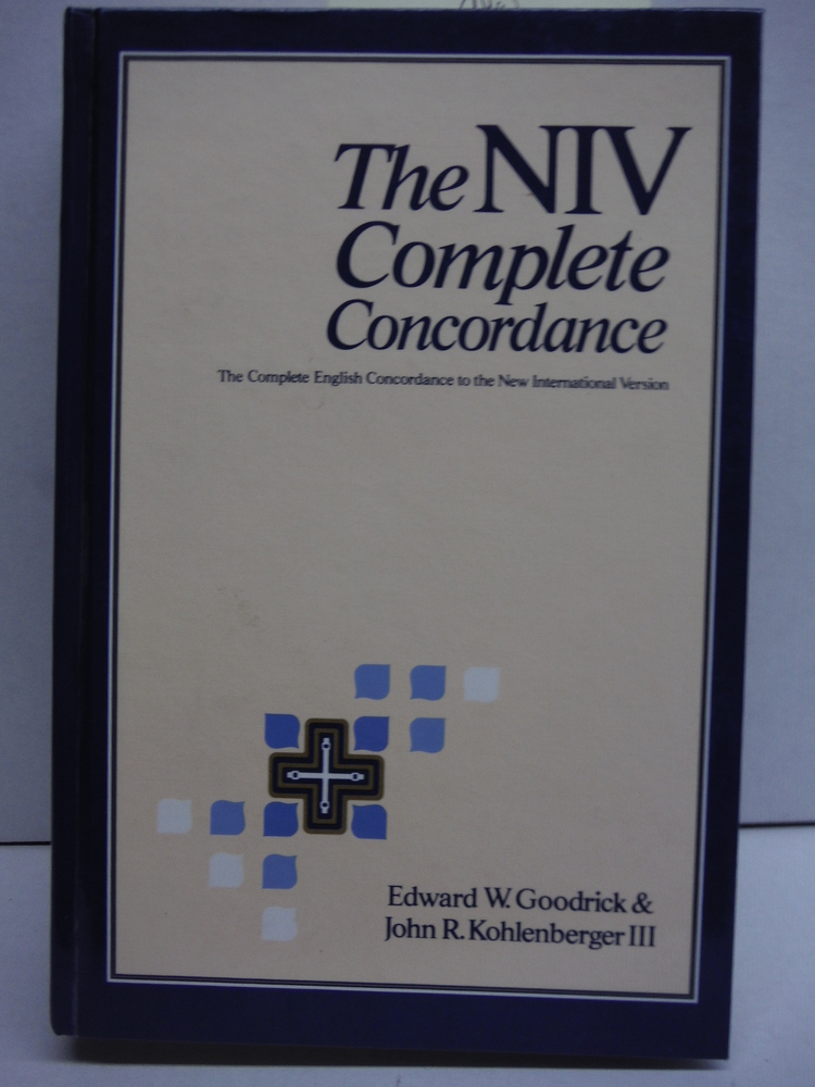 Image 0 of The NIV Complete Concordance: The Complete English Concordance to the New Intern