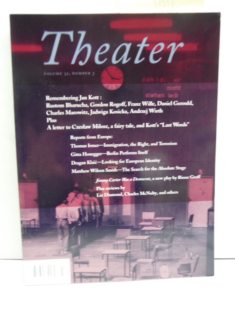 Image 0 of Theater Volume 32, No. 3 (Summer 2002)