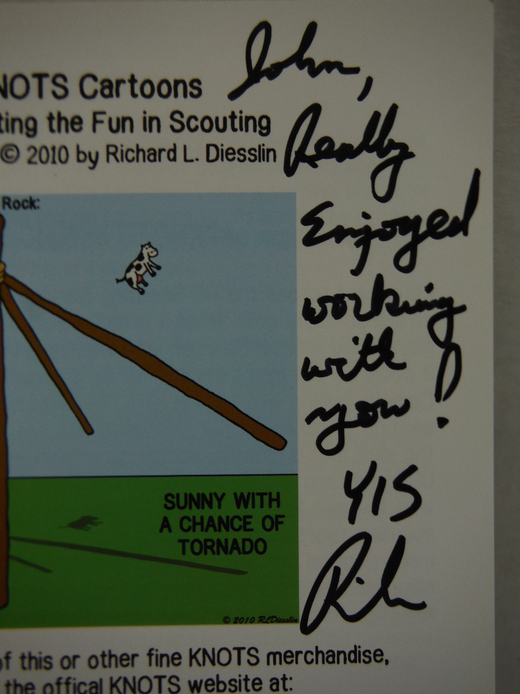 Image 1 of Signed: KNOTS Cartoons, Celebrating the Fun in Scouting