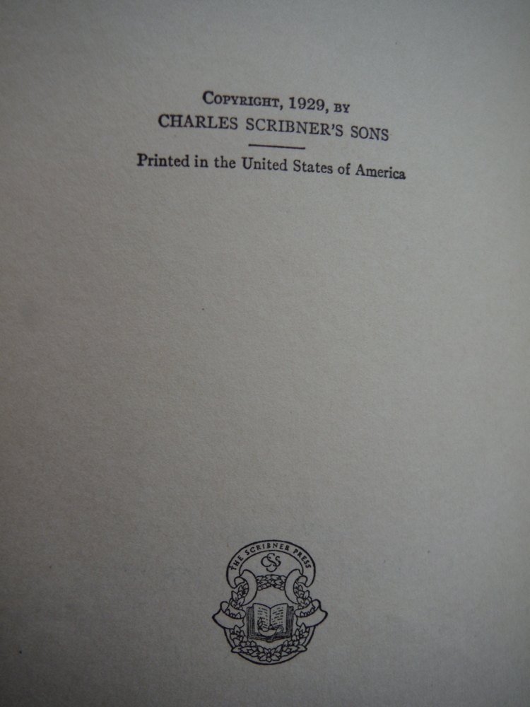Image 2 of A Farewell To Arms (First printing)