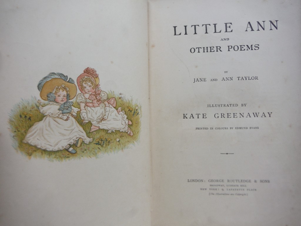 Image 1 of Little Ann and other Poems (First Edition)