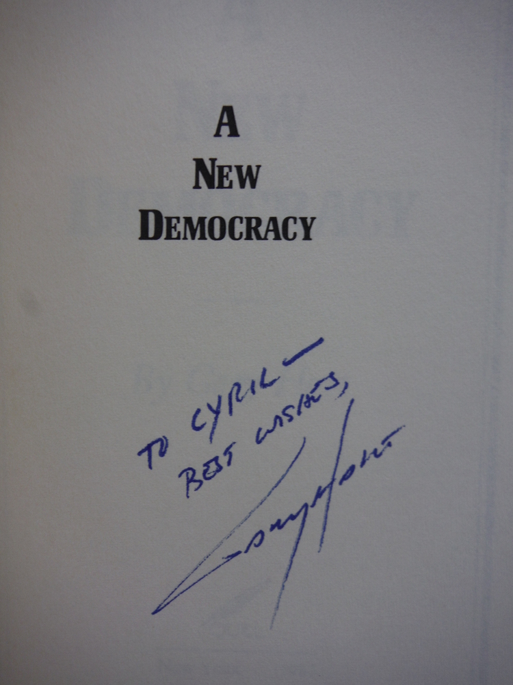 Image 1 of Inscribed: The New Democracy