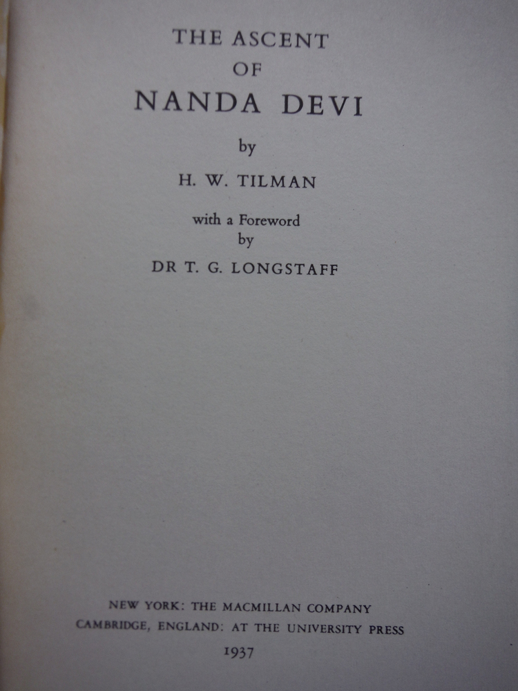 Image 1 of The Ascent of Nanda Devi