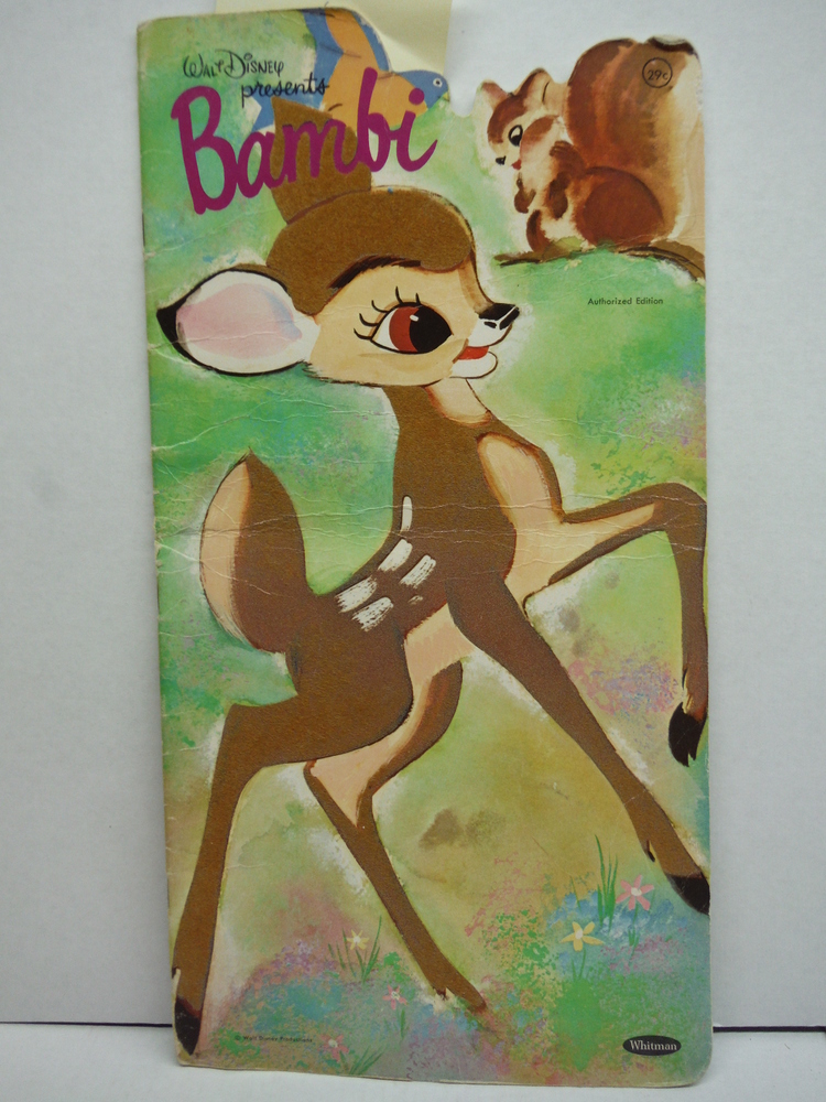 Walt Disney Presents Bambi 1966 (Authorized edition - Whitman 2277)