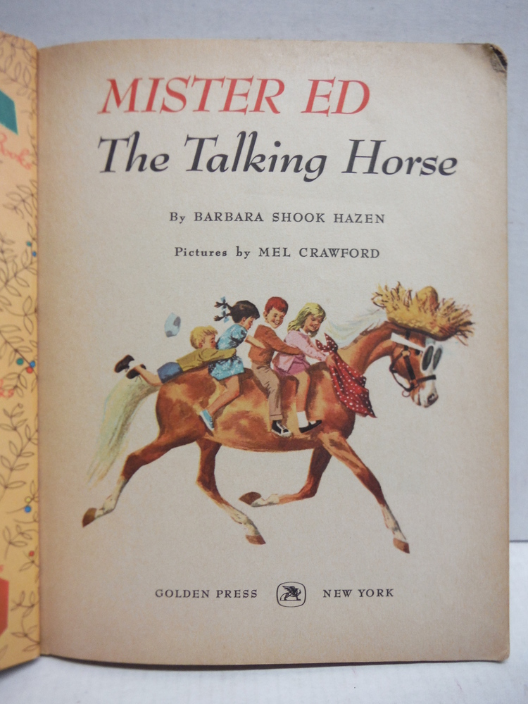 Image 1 of Mister Ed, the Talking Horse (A Little Golden Book)