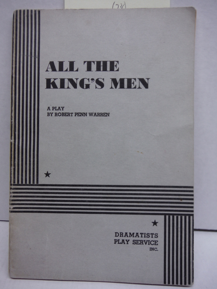 Image 0 of All the King's Men: A Play