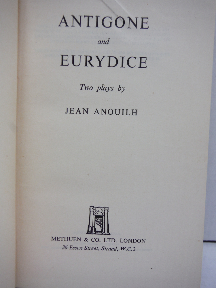 Image 1 of Antigone and Eurydice