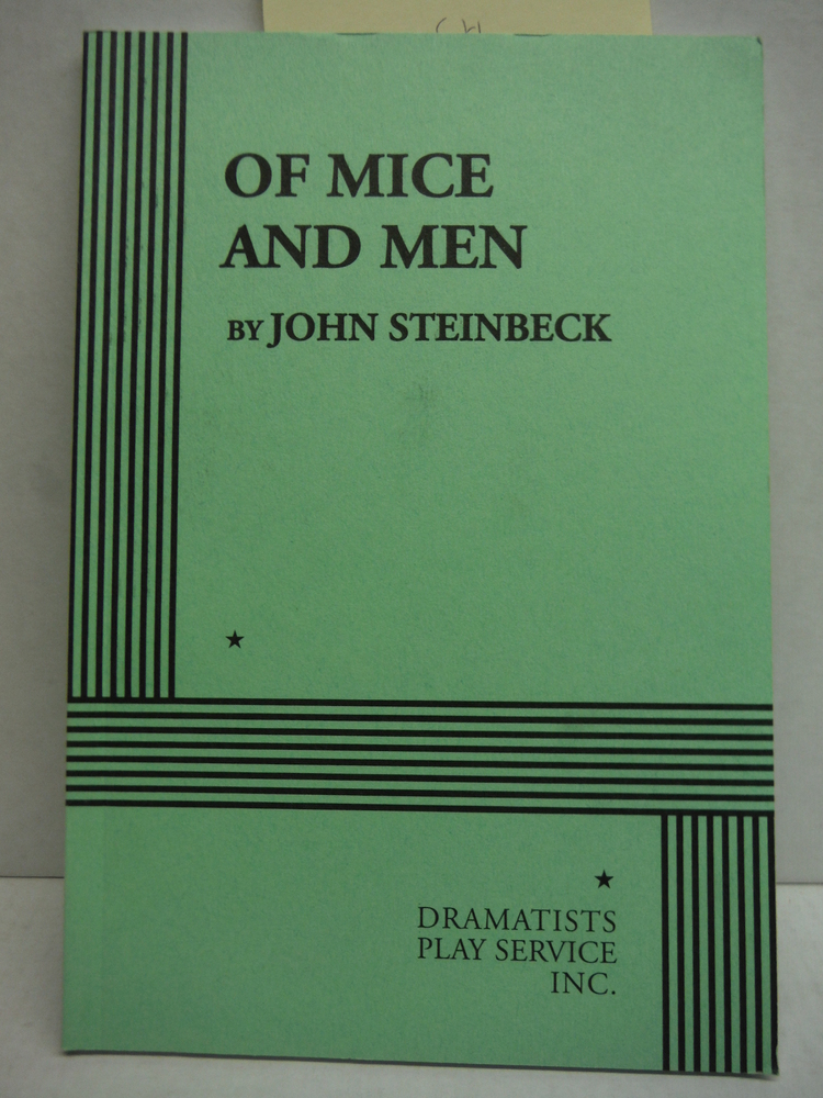 Image 0 of Of Mice and Men (A Three Act Play)