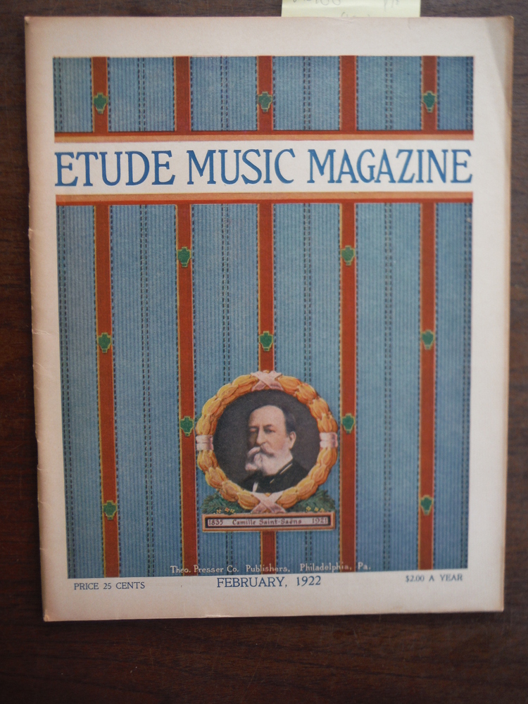 Image 0 of Etude Music Magazine Vol. XL No. 2 February 1922