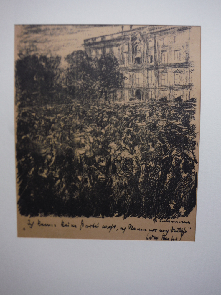 Image 0 of Original Lithograph by Max Liebermann entitled 