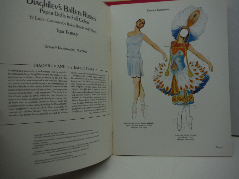 Image 1 of Set of Eleven Paper Doll Books by Tom Tierney (1982- 1988)