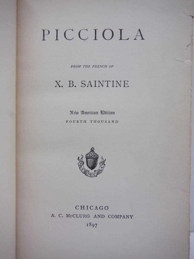 Image 1 of Picciola (New American Edition)