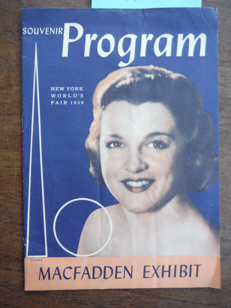 Souvenir Program. New York World's Fair 1939. Macfadden Exhibit