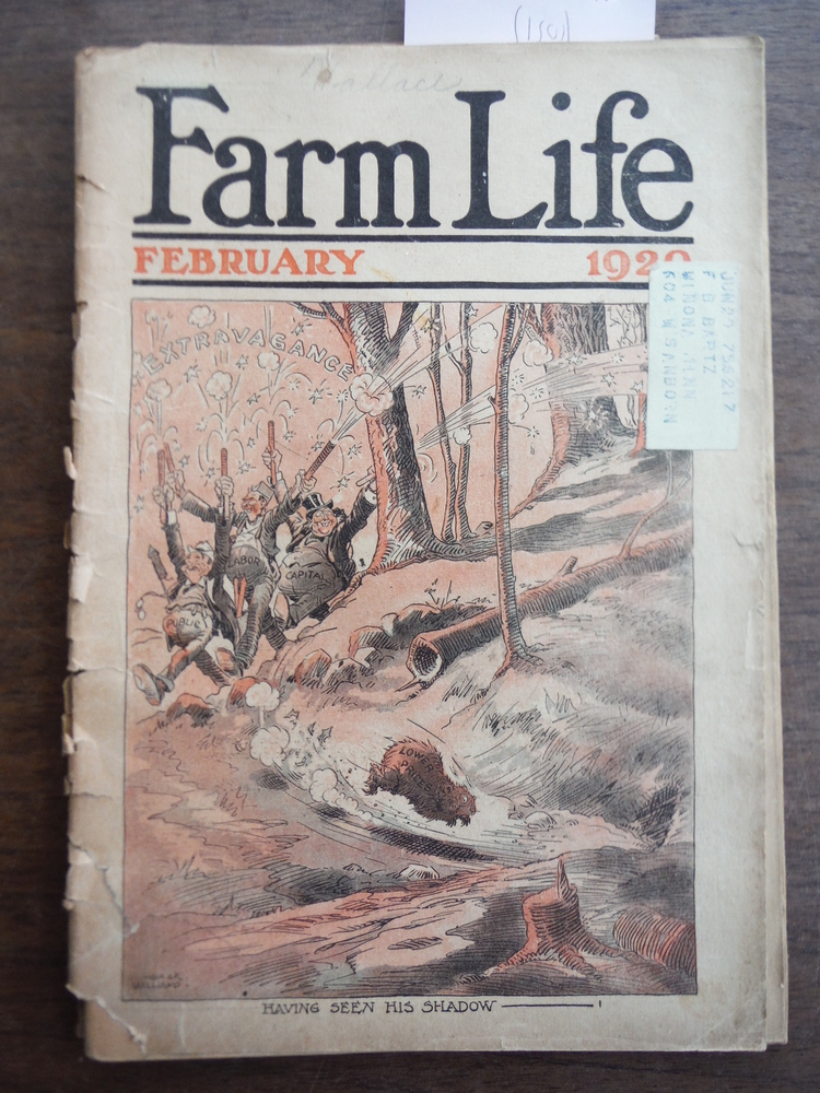 Image 0 of Farm Life Magazine February 1922 (Vol XLI  No. 2)