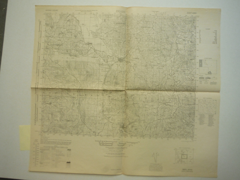 Image 0 of Army Map Service Contour Map of  Imari, Kyushu Japan (1945)