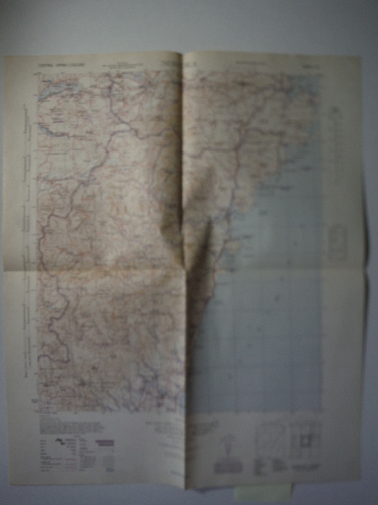Image 2 of Army Map Service Contour Map of  Nobioka,  Central Japan (1944)
