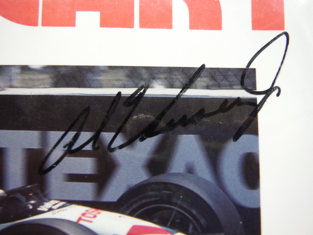 Image 1 of CART, 1990-91: The Men and the Machines of Indy Car Racing (SIGNED: AL UNSER, JR