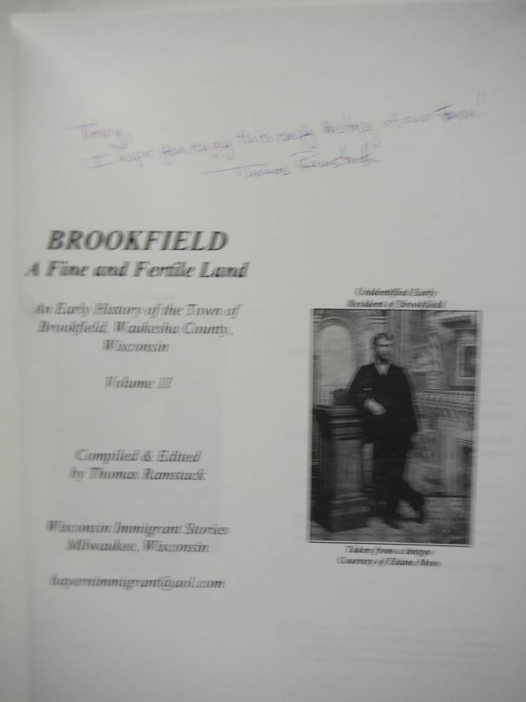 Image 2 of Brookfield: A Fine and Fertile Land: An Early History of the Town of Brookfield,