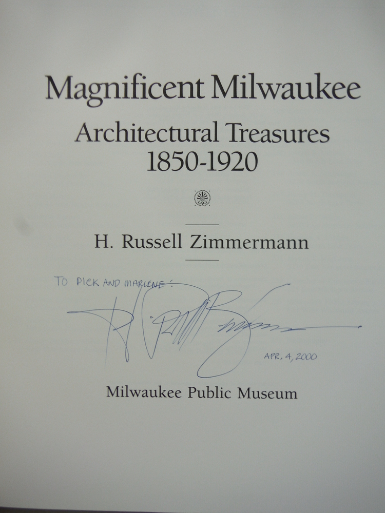 Image 1 of Magnificent Milwaukee: Architectural Treasures, 1850-1920