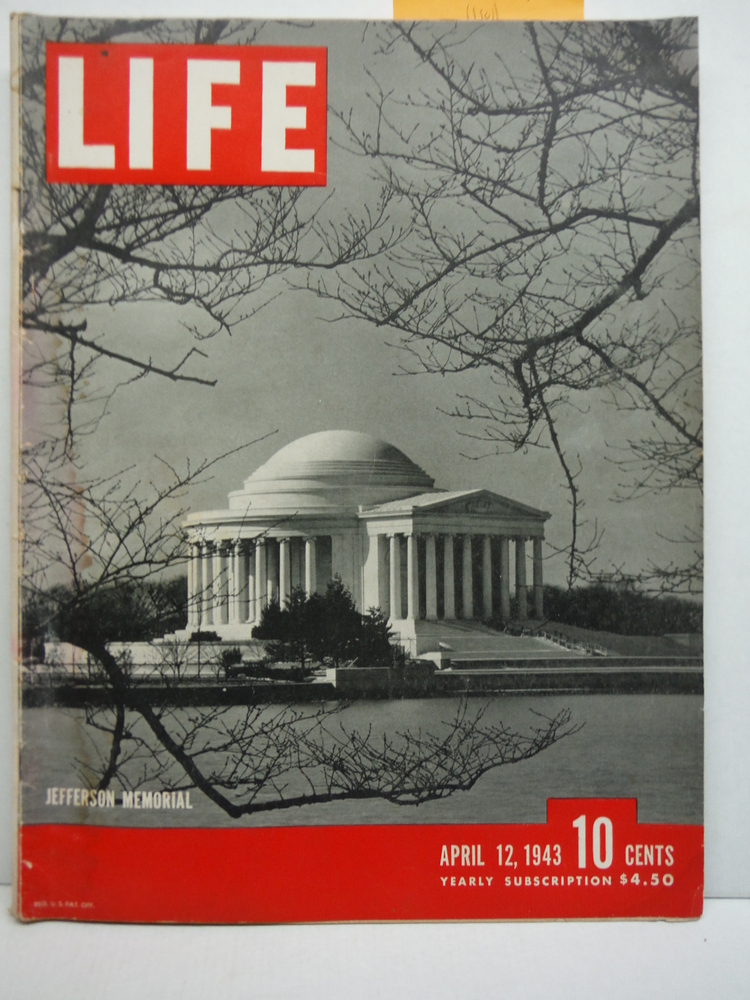 Life Magazine April 12, 1943 : Jefferson Memorial