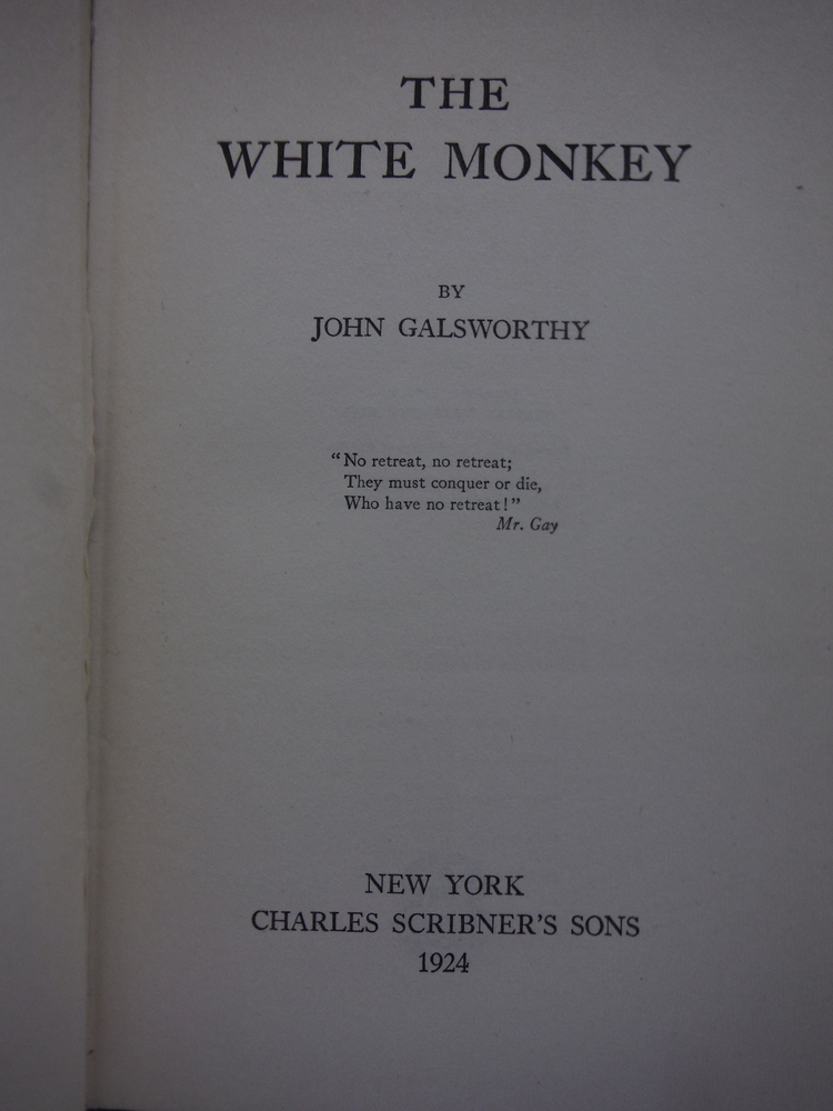 Image 1 of The White Monkey