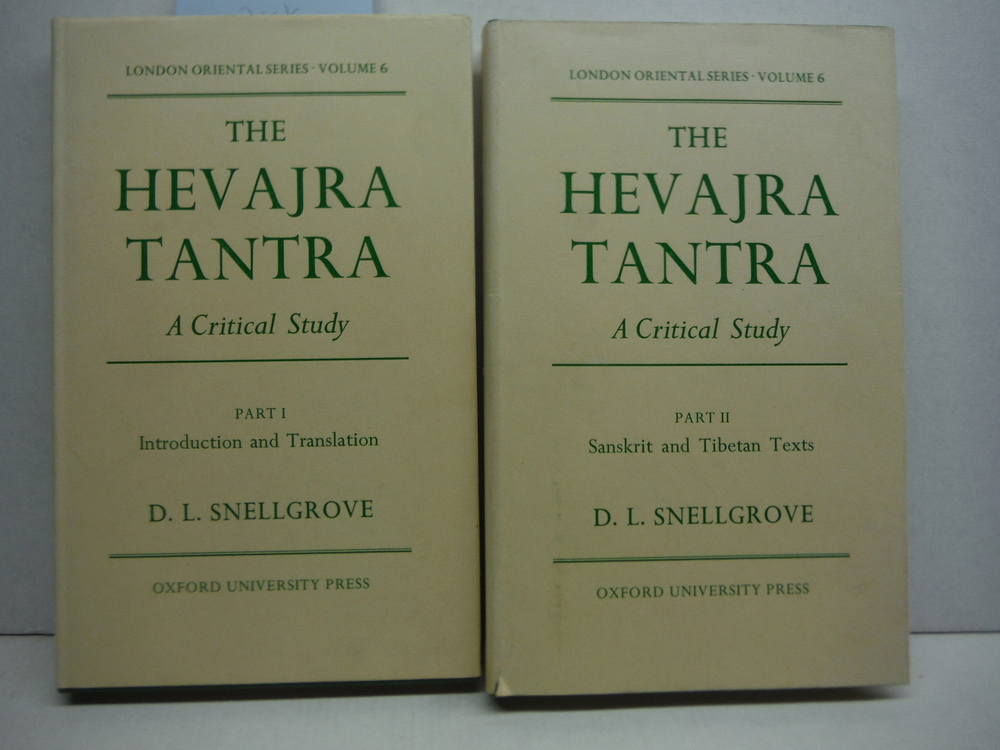 Image 0 of The Hevajra Tantra: A Critical Study Part I: Introduction and Translation<br>Par