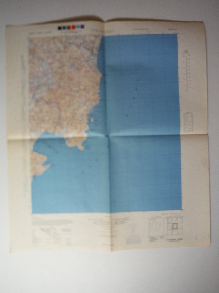 Image 2 of Army Map Service Contour Map of  Toi-Misaki, Japan (1944)
