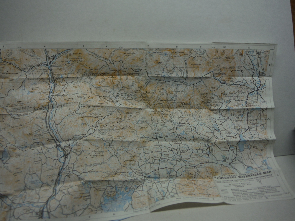 Image 1 of Appalachian Mountain Club Map of the Mount Washington Range White Mountains, N.H