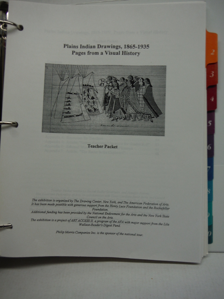 Image 1 of American Indian Art and Plains Indian Drawings 1865-1935 Pages from a Visual His