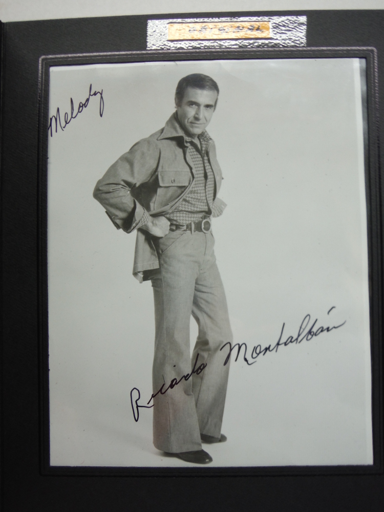 Original Ricardo Montalban Autographed Photo (8 x 10)