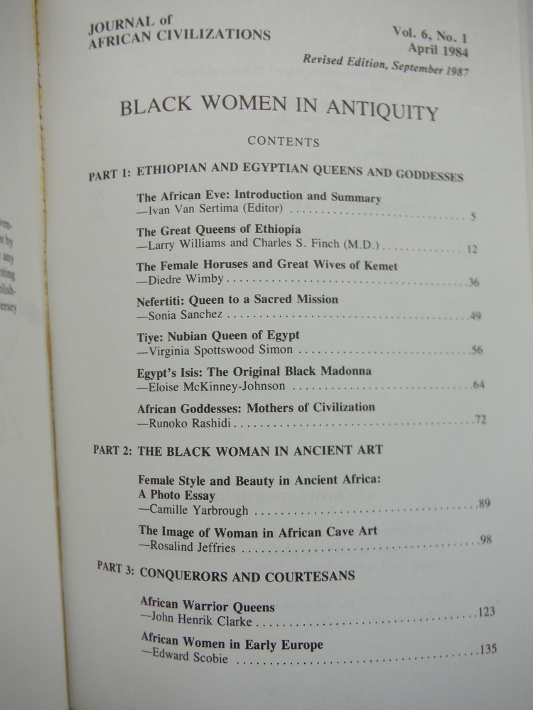 Image 1 of Black Women In Antiquity
