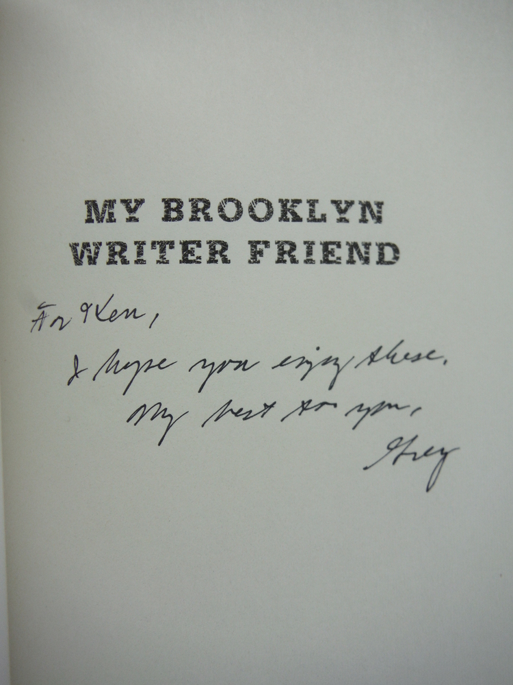 Image 1 of My Brooklyn Writer Friend