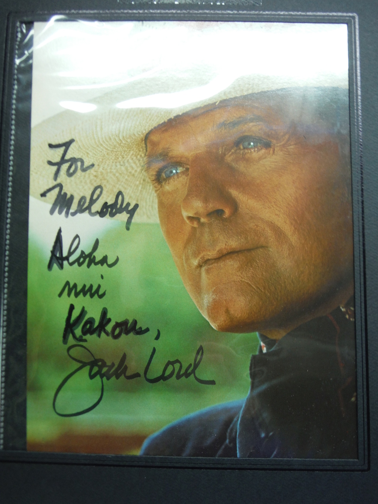 Image 3 of Jack Lord Autographed Photographs (3)