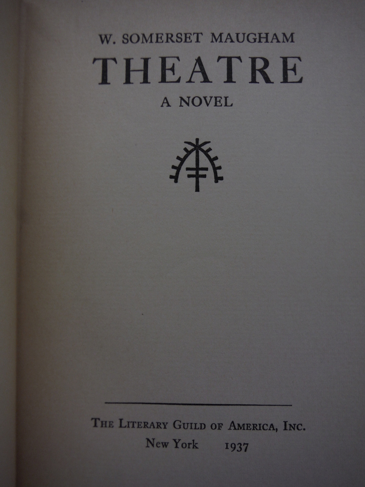 Image 1 of Theatre: A Novel