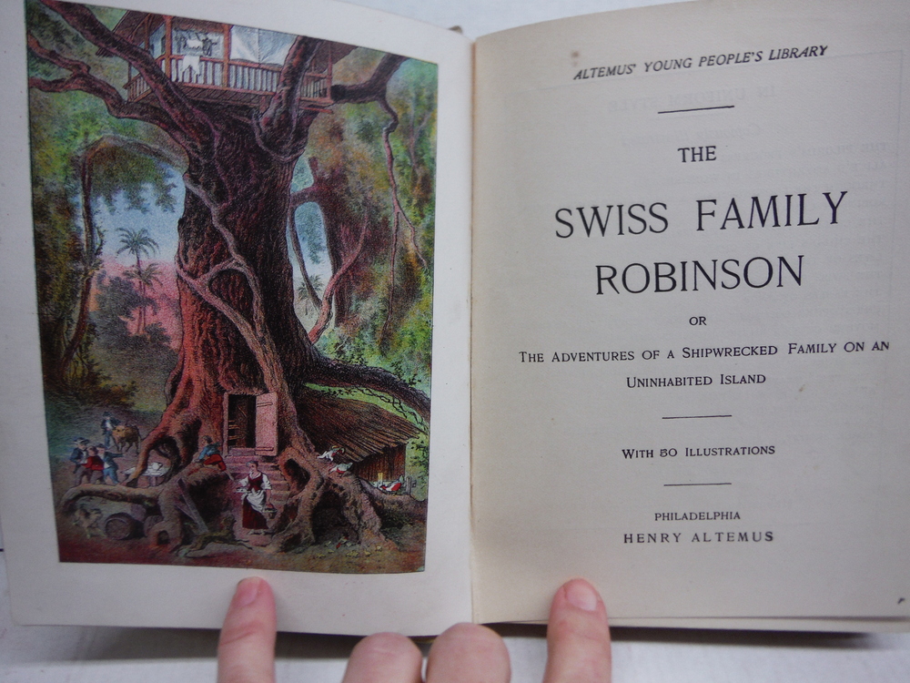Image 1 of The Swiss Family Robindon of the Adventures of a Shipwrecked Family on an Uninha