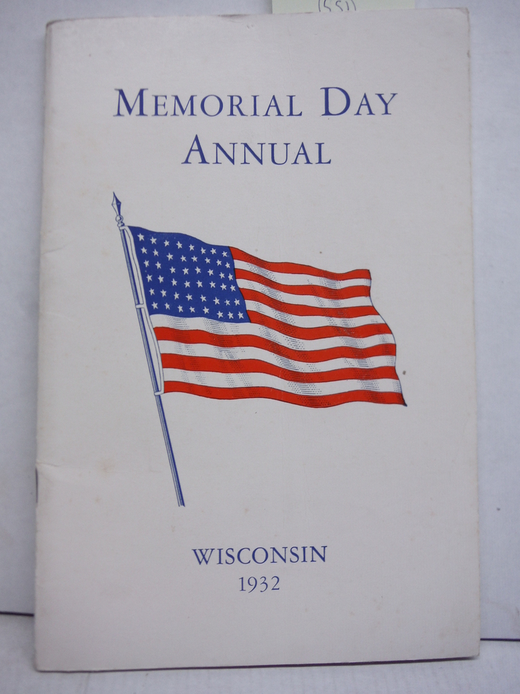 Wisconsin Memorial Day Annual 1932