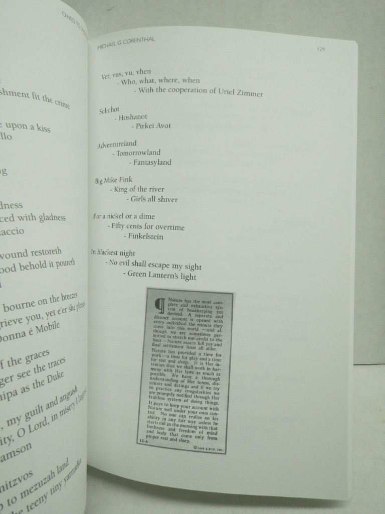 Image 4 of Owed To Wisconsin Mr. Mike's Personal Poems and Quotations for the Abused, Confu