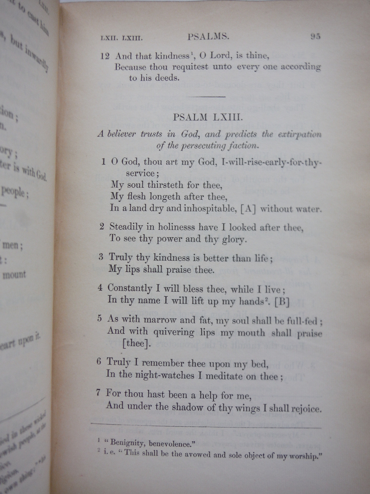 Image 2 of The Book of Psalms; Translated from the Hebrew with Notes, Explanatory and Criti