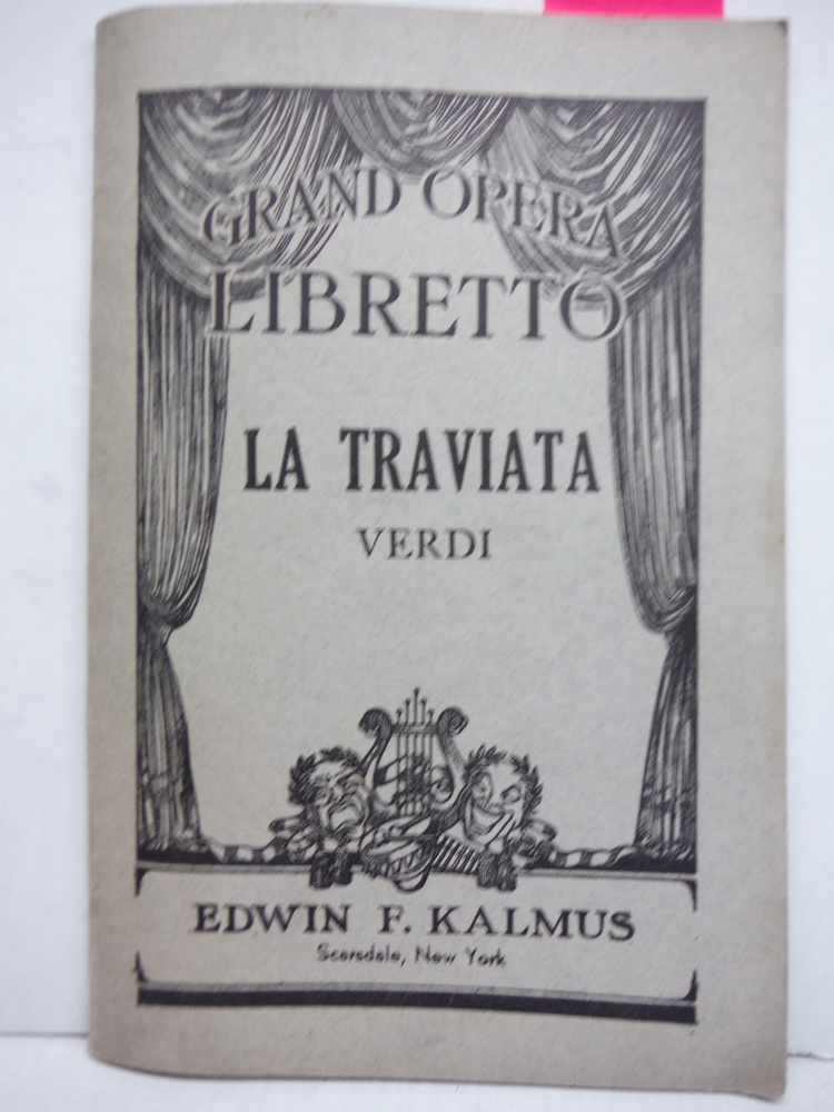 Image 0 of La Traviata: Italian text with English translation
