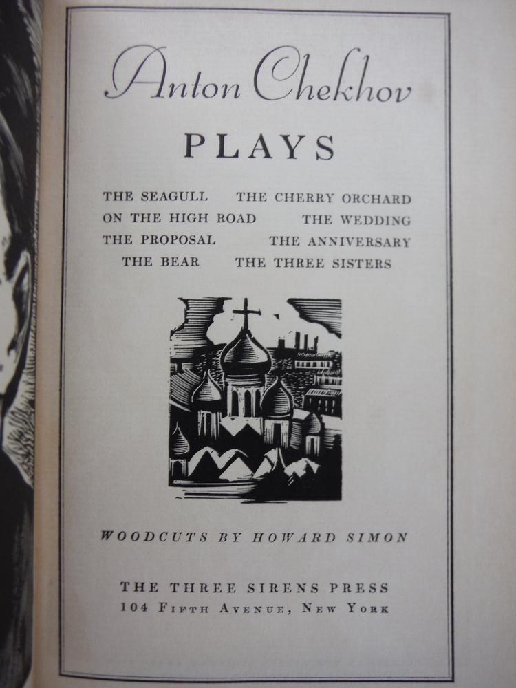 Image 1 of Anton Chekhov  Plays