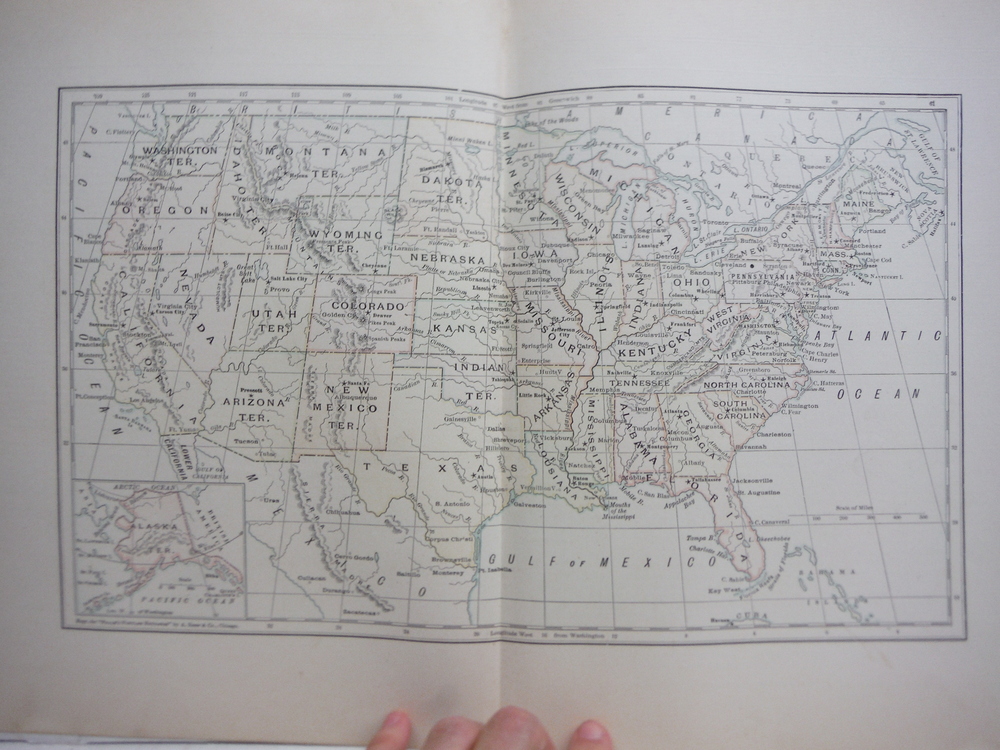 Image 0 of A. Zeese Map of the United States (1884)